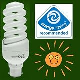 iBoutique 30W Bayonet Daylight Energy Saving Light Bulb - Great For SAD Sufferers, Snooker, Pool, Hobbies, Crafts, Photography / Actual equivalent output: 150 watts.