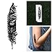Tattify Feather Temporary Tattoo - Inkling (Set of 2)