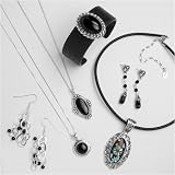 ElegantEveningSixPieceJewelryCollection