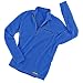 TAIGA Men's Polartec Microfleece Long-sleeved Zip Shirt, Royal Blue, MADE IN CANADA