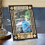 New Orleans Saints Glass Picture Frame