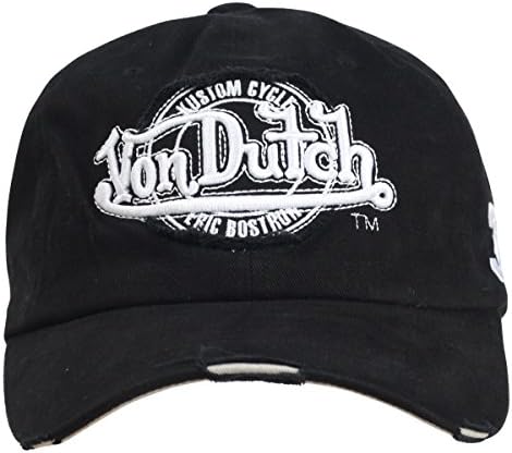 Von Dutch Originals Baseball Fitted Trucker Hats (Black)