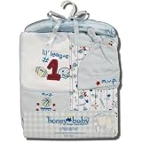 Honey Baby "Lil League - MVP" Newborn 6 piece gift set