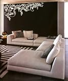 Vinyl Wall Art Decal Sticker Swirl Ornaments