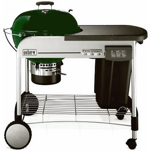 Weber 1427001 Performer Charcoal Grill, Green