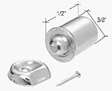 C.R. LAURENCE M6072 CRL Nickel Plated Shower Door Bullet Catch