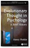Evolutionary Thought in Psychology: A Brief History