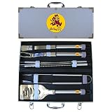 Arizona State Sun Devils 8pc. BBQ Set w/Case - NCAA College Athletics - Fan Shop Merchandise