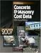 Books : 2007 Means Concrete/Masonry Cost Data (Means Concrete & Masonry Cost Data)