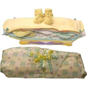 Baby Sub Sandwich - Made with Lots of Baby Layette Items - Boy