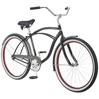 Pacific Cycle Men's Oceanside Bicycle (Charcoal & Red)