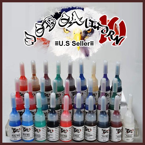 Tattoo Ink Set 28 Color 5ml/color, Model Di-10