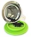 BetterBlend Tea Infuser Stainless Steel - Brew-in-Mug Tea Strainer for Loose Leaf Tea - Fine Tea Filter for Single Mug and Teapot with Silicone Rimmed Lid