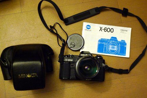Minolta X-600 35mm Film Camera