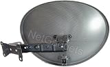 picture of Satgear Sky/Freesat - New Zone 1 Satellite HD Mini Dish Kit with Quad LNB, 20m Twin Cable and Brackets, All Fixings and Wall Bolts- Perfect For Sky/Freesat, Includes Exclusive Satgear 2 Year Warrenty and Full Set Up Guide