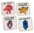 Mr Men & Little Miss Paladone Mr Men Coasters, 4 Pieces