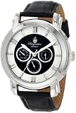 Burgmeister Toledo BM123-122 Herren Automatik Uhr Leder schwarz Tag/Datum