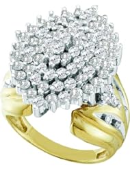 2.00CTW DIAMOND CLUSTER RING