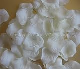 500 Ivory Silk Rose Petals Wedding Party Favors