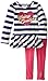 Juicy Couture Little Girls' Navy Stripes Tunic with Leggings