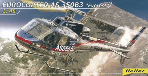 Eurocopter Ecureuil/A-Star AS350B3 Rescue Helicopter (Mt. Everest) 1-48 Heller Eurocopter Ecureuil/A-Star AS350B3 Rescue Helicopter (Mt. Everest) 1-48 Heller