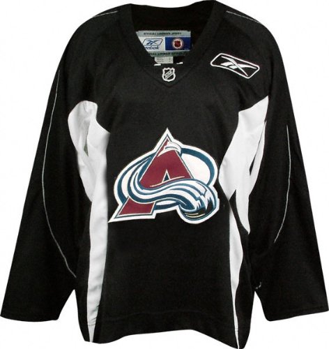 Buy Colorado Avalanche Black Platinum Practice Jersey
