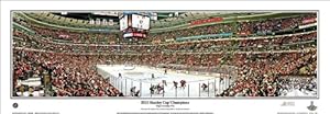 NHL Chicago Blackhawks-2013 Stanley Cup Final Game 1 Triple Overtime Win - 13.5x39 Unframed Panoramic Poster #4038