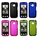 Premium Rubberized Cell Phone Hard Cover Case for Verizon HTC Droid Eris 6200 (Choose from 6 Colors; Black, Blue, Hot Pink, Neon Green, Purple, Red)