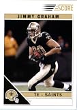 2011 Score Football Card # 180 Jimmy Graham - New Orleans Saints - NFL Trading Card In a Protective Screwdown Case!