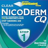 NicoDerm CQ Step 1 Clear Patch, 21 mg, 2-Week Kit (14 patches)
