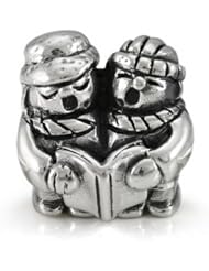Ohm Sterling Silver Christmas Carolers Bead Charm