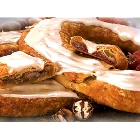 O & H Danish Kringles, Set of Two, Pecan and Raspberry flavors