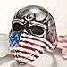 MOWEN jewelry mens Stainless Steel Colorful Epoxy American Flag Mask Skull Rings/devil skull heavy ring,sizes7#-15# (11)