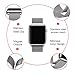 LSoug Apple Watch Band - Magnet Closure, 38mm Milanese Loop Stainless Steel Bracelet Strap, Replacement Wrist Band for iWatch - Silver