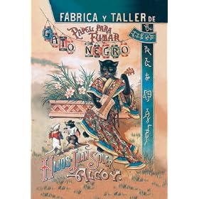 Buyenlarge 01624-8P2030 Papel Para Fumar: Gato Negro 20x30 poster
