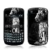 White Tiger Design Skin Decal Sticker for Blackberry Curve 8500 8520 8530 Cell Phone