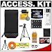 Electronics : Olympus Carrying Case with 2GB Card + LI-42B Battery + Accessory Kit for Stylus 840, 850 SW, 1040, 1050 SW, FE-320, FE-340, FE-350, FE-360, FE-20 Digital Camera