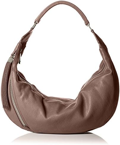 Christopher Kon Women's Tassel Hobo, Taupe