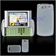 Clear Transparent Silicone Skin Snap-On Cover Hard Case Cell Phone Protector for UTStarcom Quickfire PCD GTX75