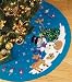 Frosty's Tree Skirt Felt Applique Kit-45'' Round