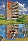 Wallmonkeys Peel and Stick Wall Decals - Hochauspflaster - 18H x 12W Removable Graphic
