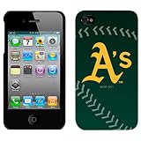 MLB Oakland Athletics iPhone 4/4S Baseball Slider Case - Green
