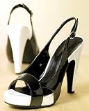 Slingback stiletto sandal