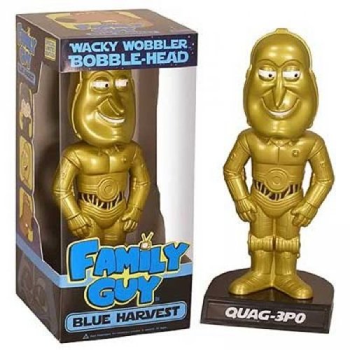 Family Guy Figurine – Blue Harvest Quag 3-PO Bobblehead