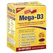 Schiff Mega D3, 90-Count