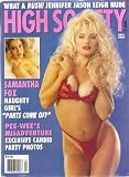 HIGH SOCIETY MAGAZINE DECEMBER 1991 SAMANTHA FOX