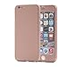 iPhone 6S Case, Pandawell? 360 Degree All-round Full Body Protection Hard Slim Case with Tempered Glass Screen Protector for Apple iPhone 6 / 6S 4.7 inch (Rose Gold)