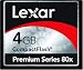 Lexar - Carte Memoire CompactFlash Premium - 80x - 4 Go