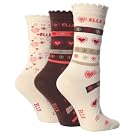 Childrens/Kids Girls Patterned Elle Casual Socks (Pack of 3)