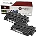 Laser Tek Services Compatible High Yield Toner Cartridge Replacement for HP 80X CF280X Works with HP Laserjet Pro 400 M401dn M401dw M401n Printers (Black, 2 Pack) - 6,900 Pages